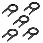 5Pack Black Color Rounded Key Pulle