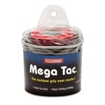 Tourna Mega Tac Racquet Grip (30-Pack), Black