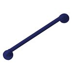 NRS Healthcare L30519 Plastic Fluted Grab Rail - 60 cm (24 inch) Blue