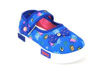 Coolz Girl's Cute -1 Cute-1 Blue Ballet Flat - 3.5-4 Years