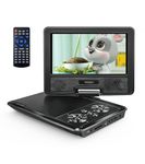 YOTON 9.5" Portable DVD Player Car For Kids With 7.5" HD Swivelling Screen, Stereo Speakers, Supports 6 Hours Built-in Battery, Sync TV/USB/SD Card [Blu-ray Not Supported]