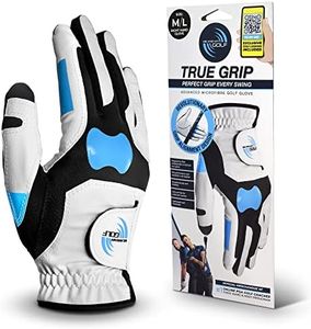 ME AND MY GOLF True Grip Training Golf Glove - Perfect Grip Every Swing (Medium-Large, Right Hand (for Left-Handed Golfers))