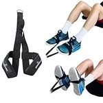 Hip Flexor Training Strap | for Knees Over Toes Workout Cable Machine Attachment | Reverse Squat Strap | Foot Strap