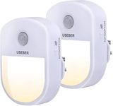 Useber Motion Sensor Lights 0.5W Energy Saving LED Night Light with 3 Lighting Modes for Kitchen, Children's Room, Corridor, Hallway, Stairs (2 Pack Warm White)