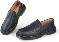 CLAKBLRG Women's Loafers Leather Cl