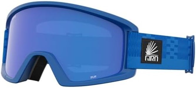 Giro Womens Dylan Snow Goggles - Lapis Blue Mzansi, Grey Cobalt/Yellow Lens