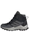 adidas Terrex AX4R MID Hiking Shoes, Core Black/Grey Four/Grey Six, 1 UK