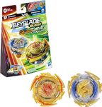 Beyblade Burst QuadDrive Destruction Belfyre B7 and Decay Perseus P7 Spinning Top Dual Pack - 2 Battling Game Toy for Kids Ages 8 Up, F4489