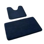 Navy Blue Bathroom Rugs