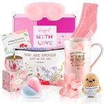 Gifts for Women, Birthday Gifts for Women, Appreciation Gifts Basket for Women, Unique Gift Set for Woman Female Sister Mom Wife Daughter Aunt Her Girlfriend Coworker Teacher Nurse BFF Best Friends