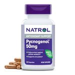 Natrol Pycnogenol 50mg Capsules, 60-Count
