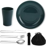 Evanda Camping Cutlery Set 5 Piece,