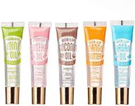 Broadway Vita-Lip Clear Lip Gloss 0.47oz/14ml (5PCS Mint & Coconut & Rosehip & Mango Butter & Argan Oil) (5 PCS SET)