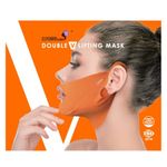 Elysiann Glorry Double Up V Lifting Mask | Face Lifting Mask for Defined Chin and Age Lines | Hydrogel Layer for Upliftment of Facial Lines | Three Dimesional Face Line, 21g