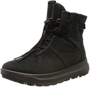 Ecco Solice, Bota De Senderismo Mujer, Schwarz, 37 EU
