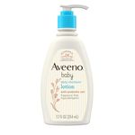 Aveeno Baby Daily Moisturizer Lotion, White, 12 Ounce