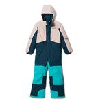 Columbia Toddler Unisex Buga II Suit, Night Wave/Dusty Pink/Bright Aqua, 2T