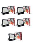 Murphy Genxt LED 100W LED Flood Light, IP65 Rated Outdoor Light Pack of 5 (Cool White, BIS Approved)