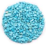 500Pcs Blue Turquoise Crystals Chip