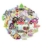 Conquest Journals World of Rick and Morty Vinyl Sticker Pack, 50 Unique Stickers, Officially Licensed, Waterproof and Scratch Resistant, Great for All Your Gadgets