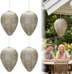 4 Pack Wasp Nest Decoy, Hanging Fak