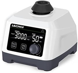 LACHOI Lab Vortex Mixer 100-3000rpm LCD Dispaly with Touch & Continuous Function Vortex Mixer Speed Vortex Mixer with Timing Function Lab Vortex Shaker