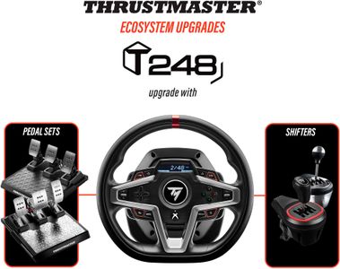 Thrustmaster T248 Racing Wheel – Force Feedback, PC/PS5 Compatible