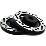 hobbysoul 2pcs 1/10 RC Alloy Aluminum Brake Disc 31mm Fit 1:10 RC Car hex 12mm Wheels Rims