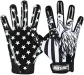 Hushe' Football Gloves American Fla