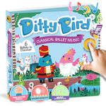 DITTY BIRD Baby Sound Book: Our Classical Ballet Musical Book for Babies is The Perfect Toys for 1 Year Old boy and 1 Year Old Girl Gifts. Educational Toy for Toddlers.