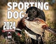 2024 Sporting Dogs Wall Calendar 16-Month X-Large Size 14x22, Best Hunting Dogs Calendar by The KING Company-Monster Calendars