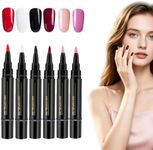 Gel Nail Polish Pen Set, 3-in-1, 3/6/12/18 Colors for DIY Nail Art Home Use