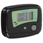 INOOMP Digital Walking Distance Counter 3D Pedometer Calorie Counter with Removable Clip for Men Women