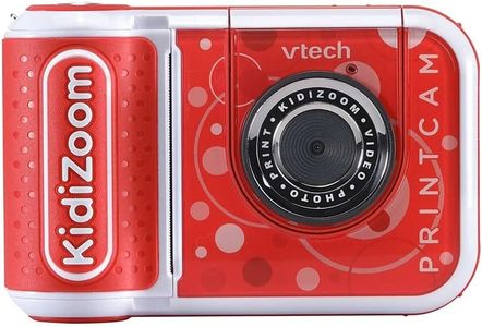 VTech KidiZoom PrintCam – Kids Instant Camera, Red