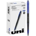 uni-ball Air UBA188M 0.5mm Roller Ball Pen | Blue Ink, Pack of 12