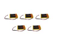 Robocraze 3.7V 1000mah Lithium Ion Rechargeable Battery | Robotics Science Project (Pack of 5)