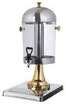 Andrew James Stainless Steel Golden Juice Dispenser 8 Liters Used for GOL Gappa Pani Also