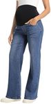 V VOCNI Women's Maternity Jeans Str