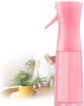 Leaflai Ultra Fine Mist Spray Bottle - Mist bottle sprayer for Hair, Cleaning, Salons, Gardening, Skin Care & More (Pink)