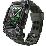 SUPCASE for Apple Watch 10 46mm Case with Band (Unicorn Beetle Ore), [Anti-Scratch] [Military-Grade Protection] Rugged Sport Men Bumper Case Cover with Adjustable Strap Band for iWatch 10 46mm (Guldan)