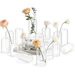 ComSaf Small Flower Vase Set of 15,