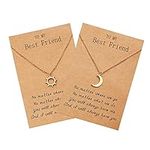 Best Friend Necklace for 2, Sun and