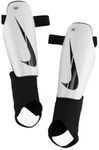 NIKE DX4608-100 NK CHRG GRD Shin guards Unisex Adult WHITE/BLACK/BLACK Size L