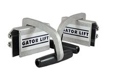 Gator Lift Plywood and Sheetrock Panel Carrier, 0 to 1 1/8", Heavy Duty Metal Gripper, Sheet Goods Carry Handle (2 Pack)