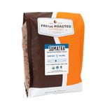 Fresh Roasted Coffee, Swiss Water Decaf Sumatra, Organic Fair Trade Kosher, Medium Roast Whole Bean, 5 lb (2.2 kg)