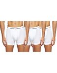 Calvin Klein Men's Trunk, White, M