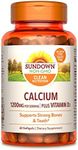 Sundown Naturals Calcium 1200 Plus Vitamin D3 1000 IU, 60 Liquid Filled Softgels