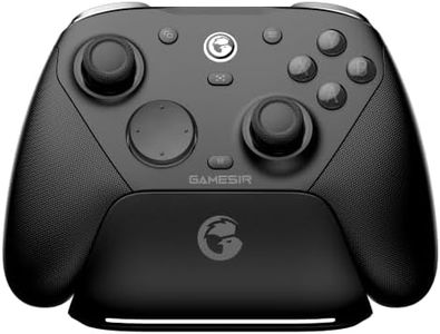 GameSir G7 Pro 8K PC Wireless Gaming Controller for Esports - Black | 8000hz Polling Rate, 0.25ms Latency, Gen-2 TMR Anti-drift Sticks, Dual-mode Triggers, 6 Axis Motion Control, 1200mAh Battery