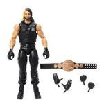 Mattel WWE Elite Action Figure & Accessories, 6-inch Collectible Seth Rollins with 25 Articulation Points, Life-Like Look & Swappable Hands, HTX27
