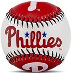 Franklin Sports Philadelphia Phillies MLB Team Baseball - MLB Team Logo Soft Baseballs - Toy Baseball for Kids - Great Decoration for Desks and Office